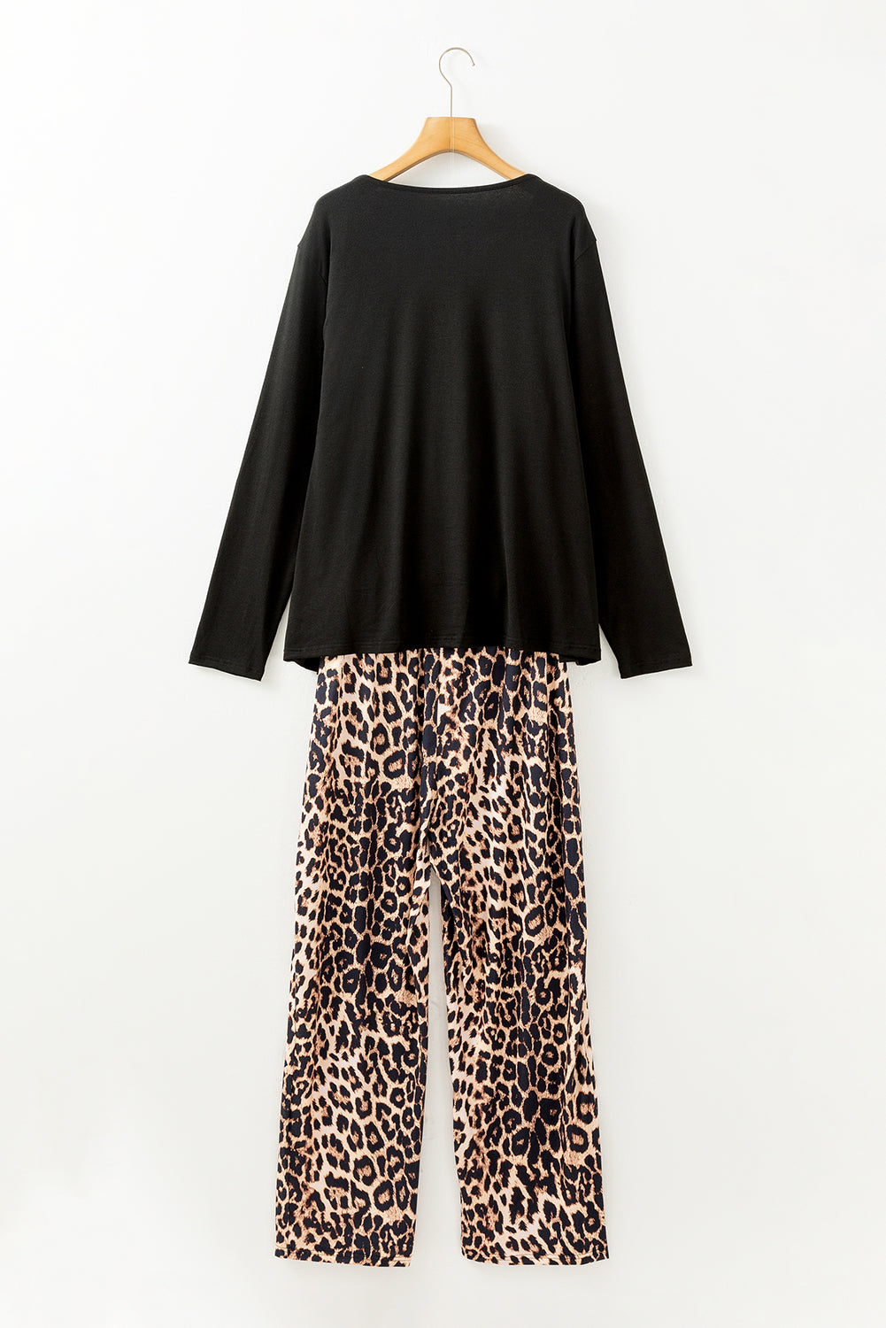 Leopard Plus Size Pajama Set