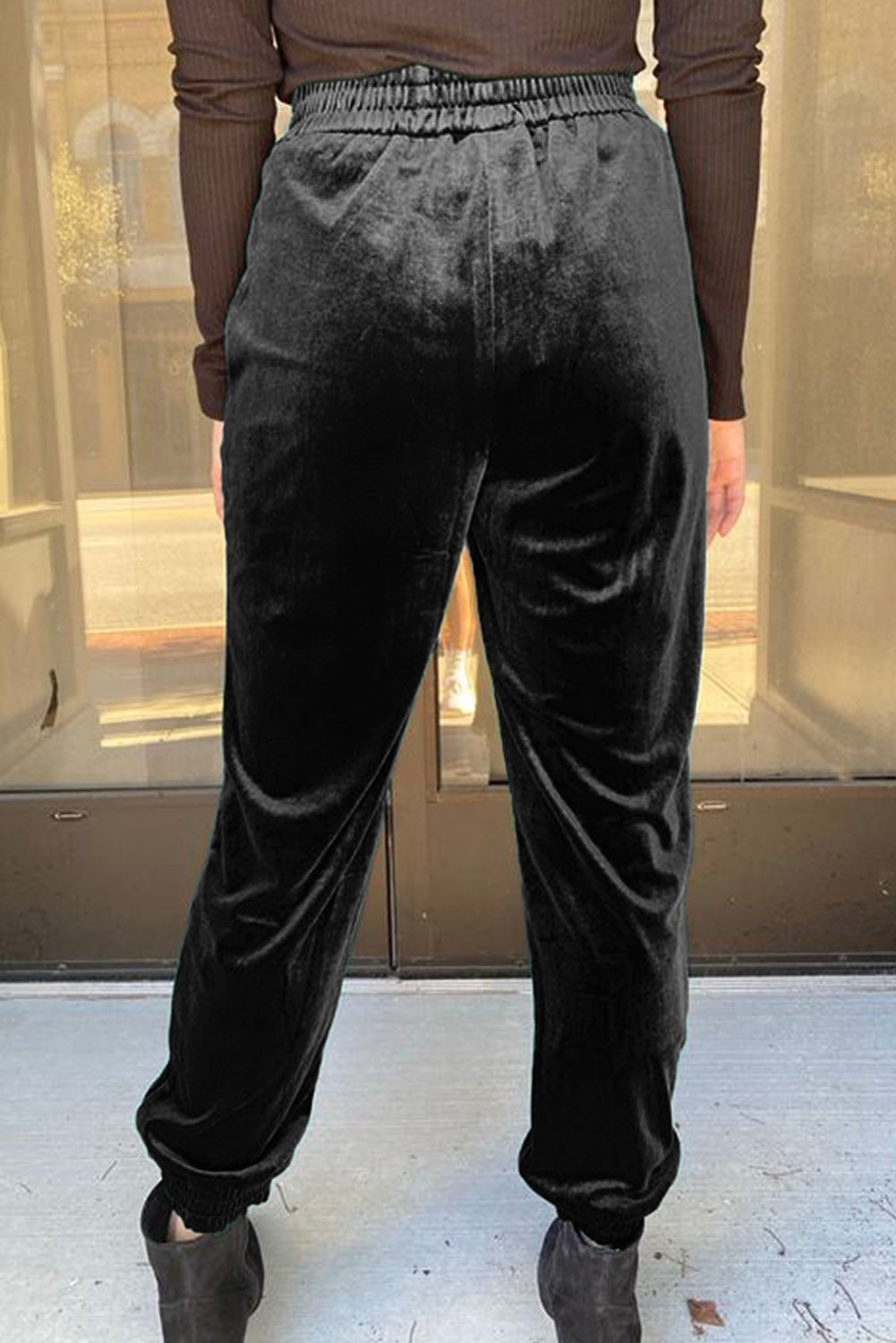 Pocket Velvet Joggers