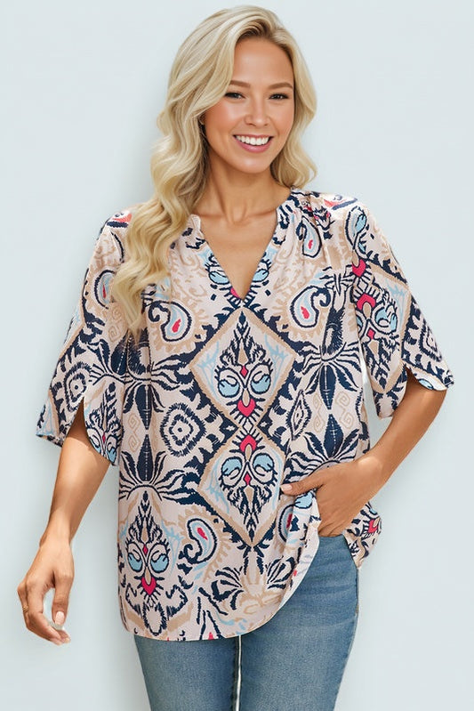 Tulip Sleeve Blouse